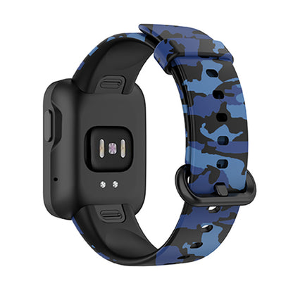 For Xiaomi Redmi Watch 2 Lite Pattern Printed Watchband Adjustable Silicone Smart Watch Strap