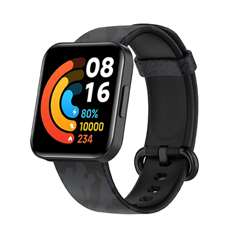 For Xiaomi Redmi Watch 2 Lite Pattern Printed Watchband Adjustable Silicone Smart Watch Strap