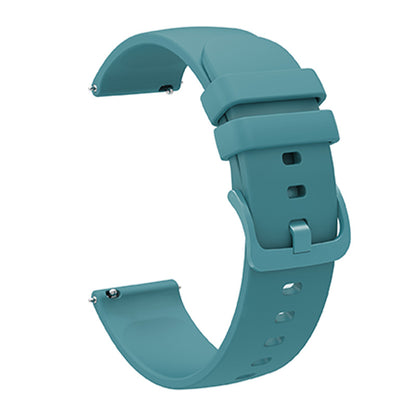 For Huawei TalkBand B5 Solid Color Soft Silicone Watch Band 18mm Adjustable Replacement Strap