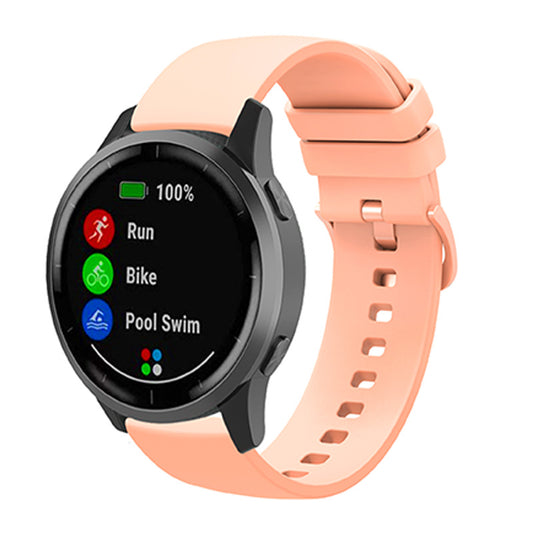 For Huawei TalkBand B5 Solid Color Soft Silicone Watch Band 18mm Adjustable Replacement Strap