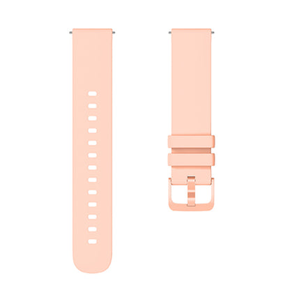 For Huawei TalkBand B5 Solid Color Soft Silicone Watch Band 18mm Adjustable Replacement Strap