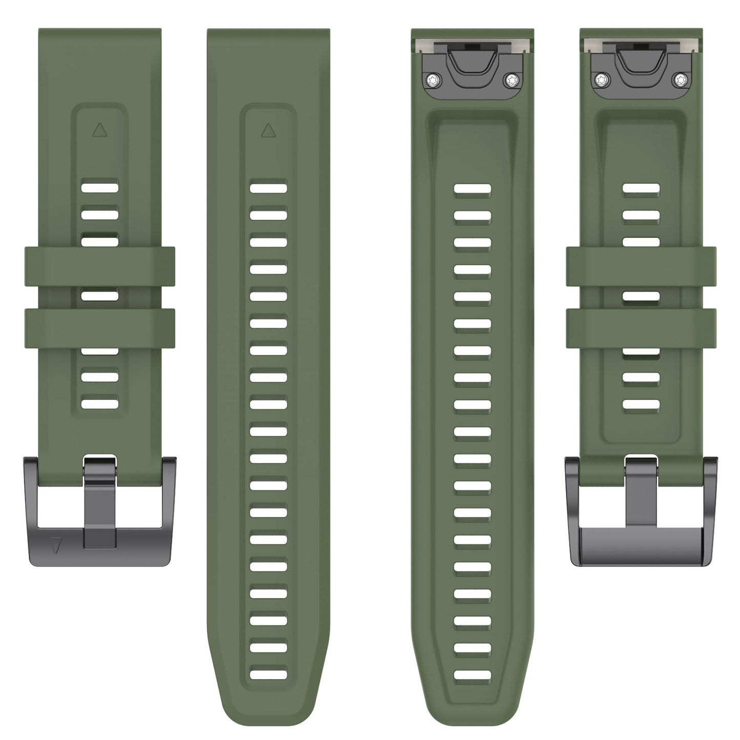 For Garmin Fenix 7X/7X Solar/6X/6X Pro/TACTIX 7 Silicone Watch Strap Quick Release Wrist Band Sports Watch Watchband 26mm