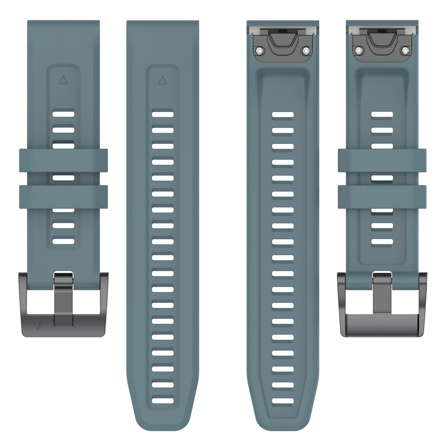 For Garmin Fenix 7X/7X Solar/6X/6X Pro/TACTIX 7 Silicone Watch Strap Quick Release Wrist Band Sports Watch Watchband 26mm