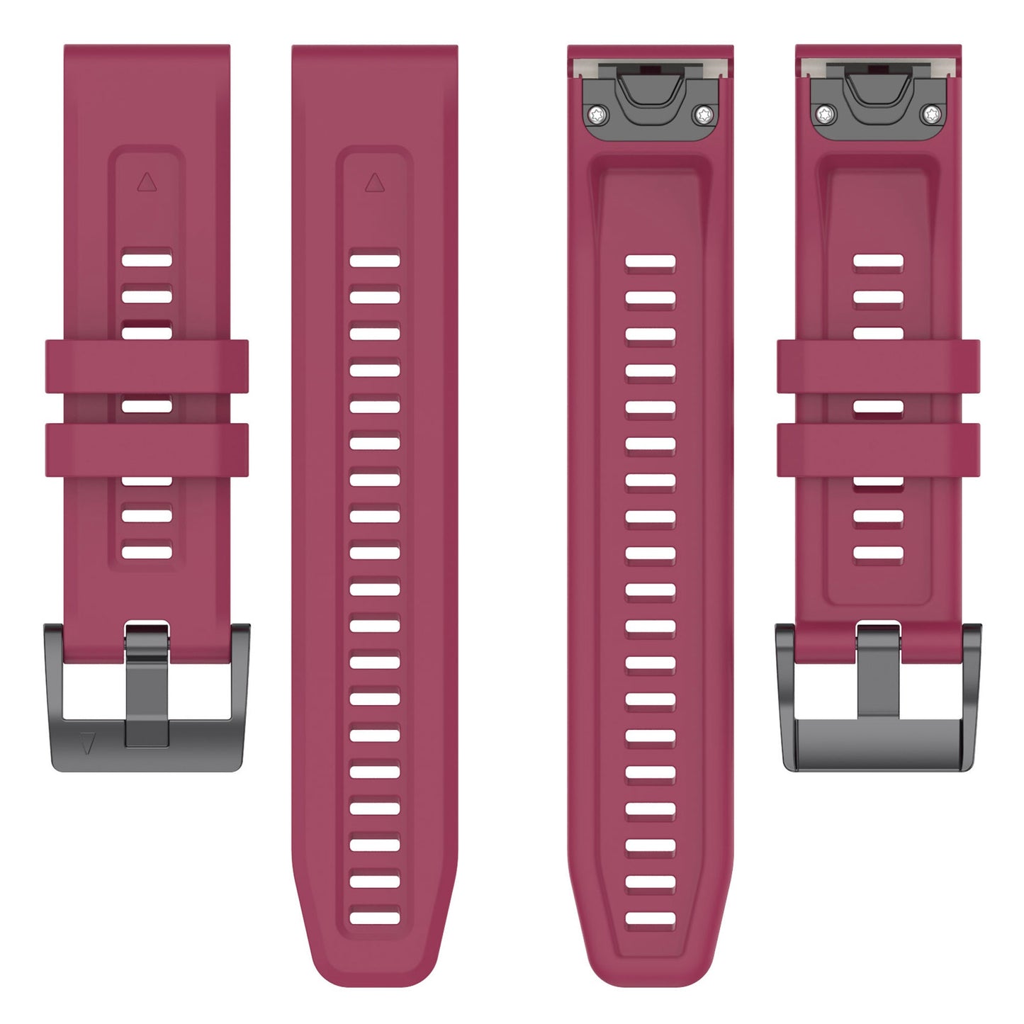 For Garmin Fenix 7X/7X Solar/6X/6X Pro/TACTIX 7 Silicone Watch Strap Quick Release Wrist Band Sports Watch Watchband 26mm