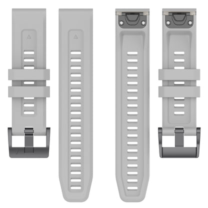 For Garmin Fenix 7X/7X Solar/6X/6X Pro/TACTIX 7 Silicone Watch Strap Quick Release Wrist Band Sports Watch Watchband 26mm