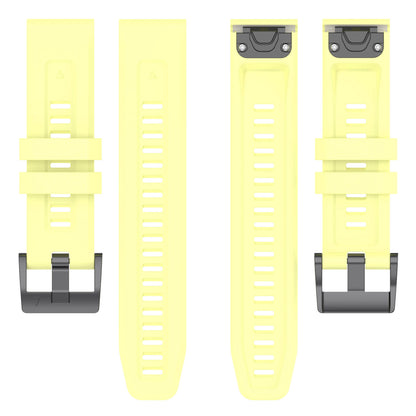 For Garmin Fenix 7X/7X Solar/6X/6X Pro/TACTIX 7 Silicone Watch Strap Quick Release Wrist Band Sports Watch Watchband 26mm