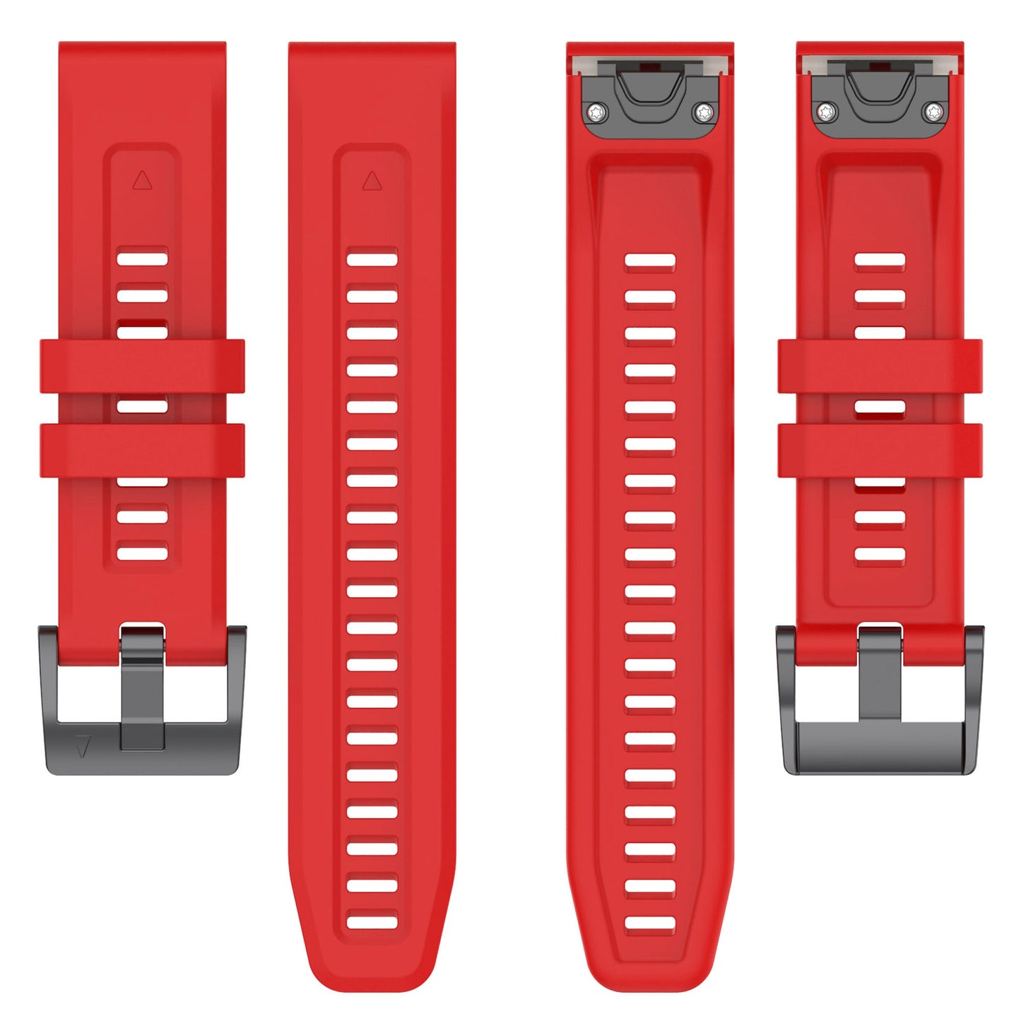 For Garmin Fenix 7X/7X Solar/6X/6X Pro/TACTIX 7 Silicone Watch Strap Quick Release Wrist Band Sports Watch Watchband 26mm