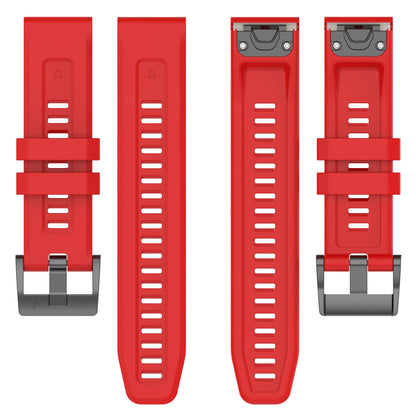 For Garmin Fenix 7X/7X Solar/6X/6X Pro/TACTIX 7 Silicone Watch Strap Quick Release Wrist Band Sports Watch Watchband 26mm