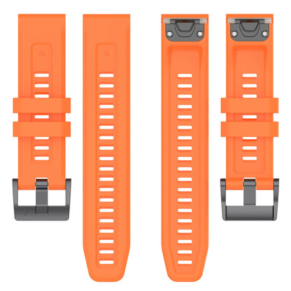 For Garmin Fenix 7X/7X Solar/6X/6X Pro/TACTIX 7 Silicone Watch Strap Quick Release Wrist Band Sports Watch Watchband 26mm