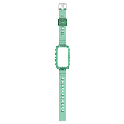 For Huawei Band 7/Band 6/Honor Band 6 Replacement Transparent TPU Watch Strap Wrist Band with Watch Case