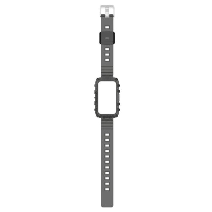 For Huawei Band 7/Band 6/Honor Band 6 Replacement Transparent TPU Watch Strap Wrist Band with Watch Case