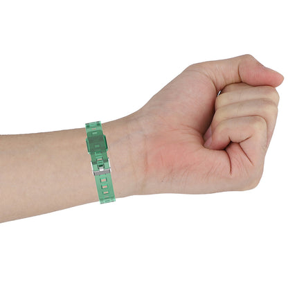 For Huawei Band 7/Band 6/Honor Band 6 Replacement Transparent TPU Watch Strap Wrist Band with Watch Case