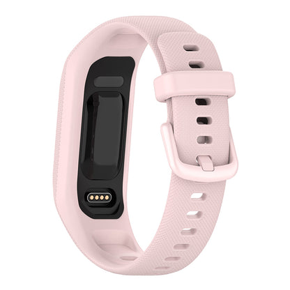 For GarminSmart 5 Wear-resistant Soft Silicone Watch Band with Case Protector Wrist Strap