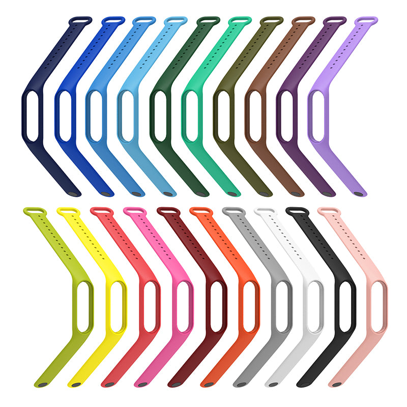 Soft TPU Watch Band for Xiaomi Mi Band 7, Adjustable Wrist Strap Bracelet Replacement