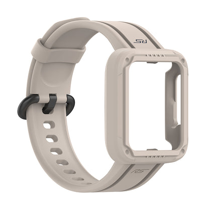 For Xiaomi Redmi Watch/Redmi Watch 2/Mi Watch Lite/Mi Watch Lite 2 Smart Watch Strap Soft Silicone Wrist Band with Watch Case