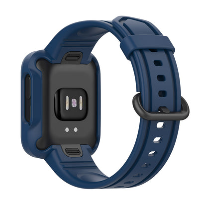 For Xiaomi Redmi Watch/Redmi Watch 2/Mi Watch Lite/Mi Watch Lite 2 Smart Watch Strap Soft Silicone Wrist Band with Watch Case