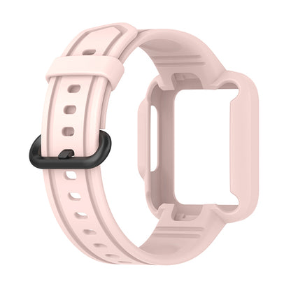 For Xiaomi Redmi Watch/Redmi Watch 2/Mi Watch Lite/Mi Watch Lite 2 Smart Watch Strap Soft Silicone Wrist Band with Watch Case