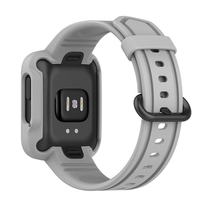For Xiaomi Redmi Watch/Redmi Watch 2/Mi Watch Lite/Mi Watch Lite 2 Smart Watch Strap Soft Silicone Wrist Band with Watch Case