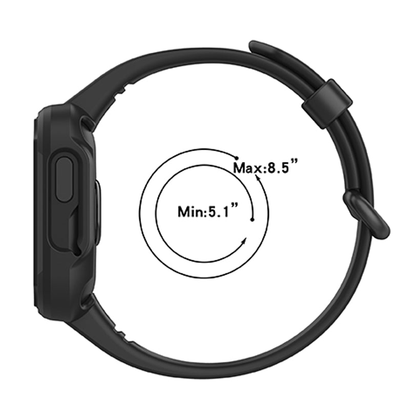 For Xiaomi Redmi Watch/Redmi Watch 2/Mi Watch Lite/Mi Watch Lite 2 Smart Watch Strap Soft Silicone Wrist Band with Watch Case
