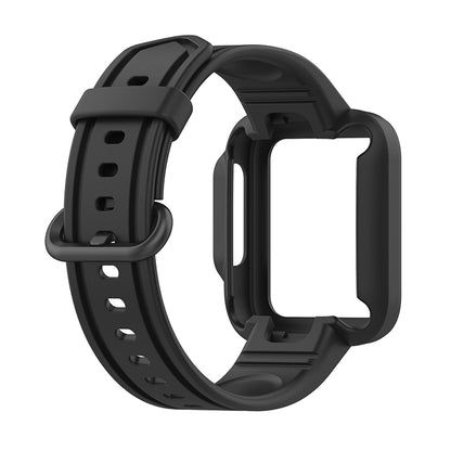 For Xiaomi Redmi Watch/Redmi Watch 2/Mi Watch Lite/Mi Watch Lite 2 Smart Watch Strap Soft Silicone Wrist Band with Watch Case