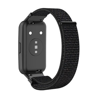 For Huawei Band 7 Soft Nylon Watch Band Adjustable Loop Fastener Sport Strap Wristband Replacement