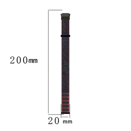 For Huawei Band 7 Soft Nylon Watch Band Adjustable Loop Fastener Sport Strap Wristband Replacement
