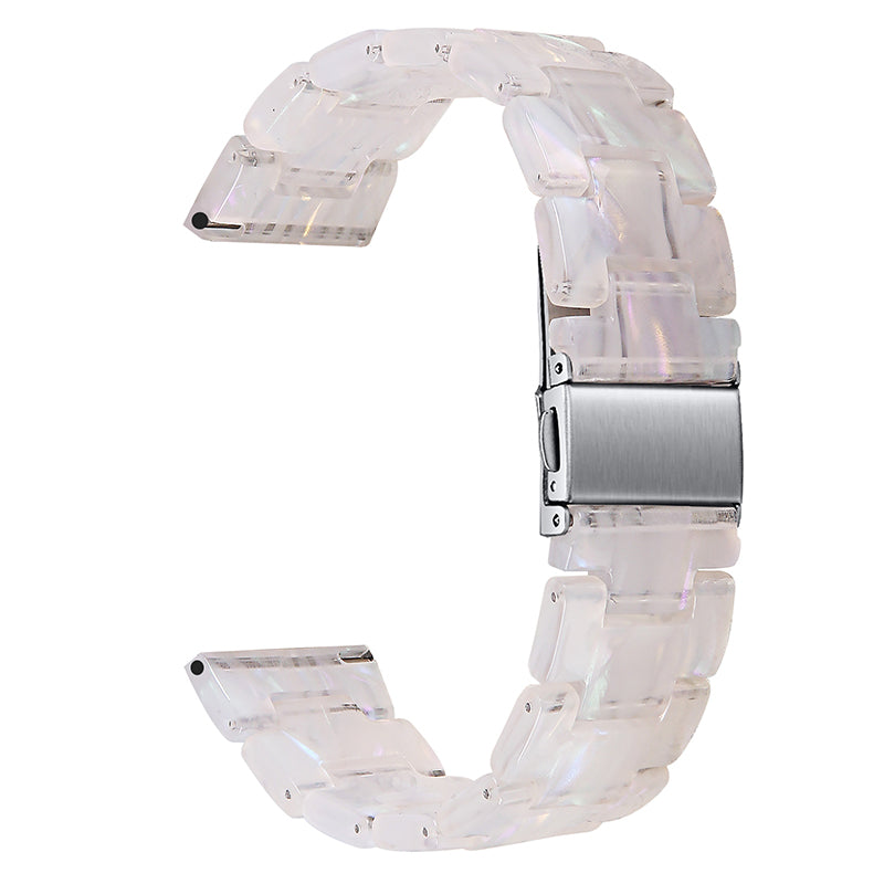 For Huami Amazfit GTR 47mm / Pace / Stratos / Stratos 2 / Youth Edition 22mm Resin Wristband Stainless Steel Buckle Sport Replacement Strap