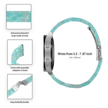 For Huami Amazfit GTR 47mm / Pace / Stratos / Stratos 2 / Youth Edition 22mm Resin Wristband Stainless Steel Buckle Sport Replacement Strap