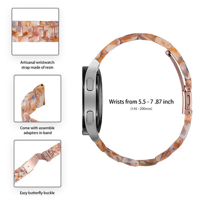 For Huami Amazfit GTR 47mm / Pace / Stratos / Stratos 2 / Youth Edition 22mm Resin Wristband Stainless Steel Buckle Sport Replacement Strap