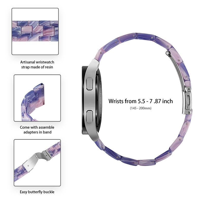 For Huami Amazfit GTR 47mm / Pace / Stratos / Stratos 2 / Youth Edition 22mm Resin Wristband Stainless Steel Buckle Sport Replacement Strap