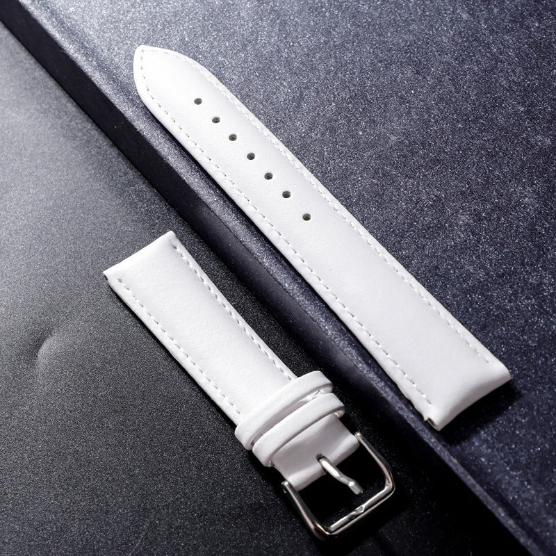 For Huawei Watch Fit mini/TalkBand B3/TalkBand B6 Calf Leather Watch Band Wrist Strap 16mm with Buckle
