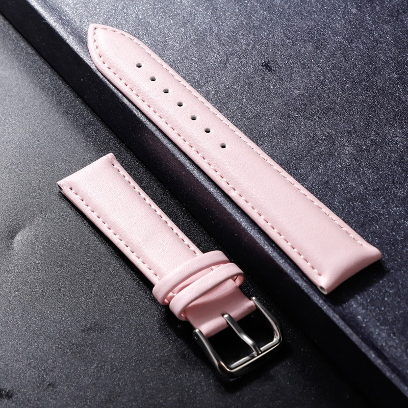 For Huawei Watch Fit mini/TalkBand B3/TalkBand B6 Calf Leather Watch Band Wrist Strap 16mm with Buckle