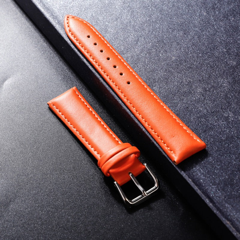 For Huawei Watch Fit mini/TalkBand B3/TalkBand B6 Calf Leather Watch Band Wrist Strap 16mm with Buckle