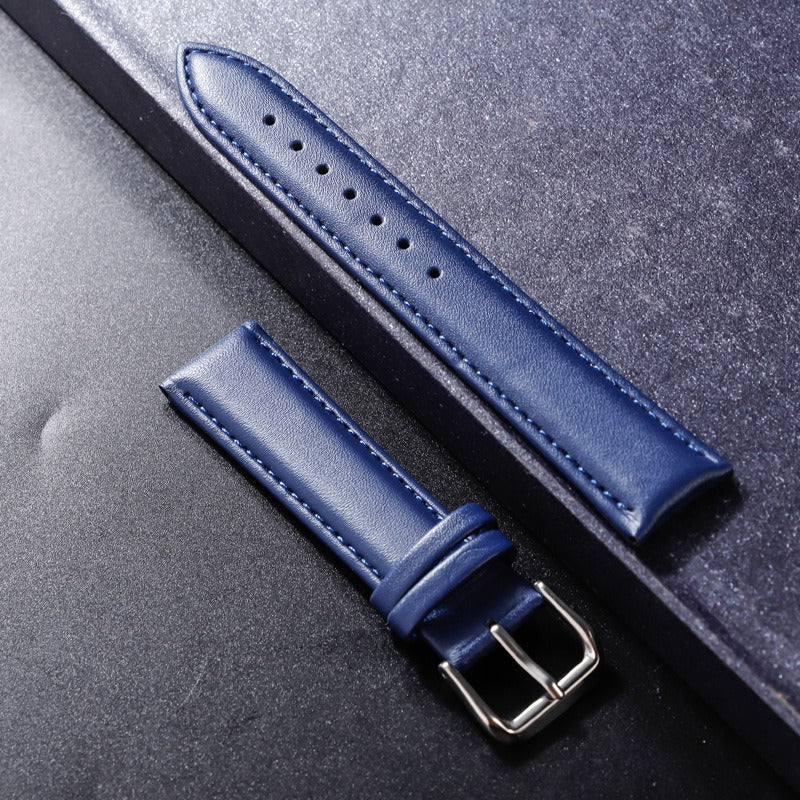 For Huawei Watch Fit mini/TalkBand B3/TalkBand B6 Calf Leather Watch Band Wrist Strap 16mm with Buckle