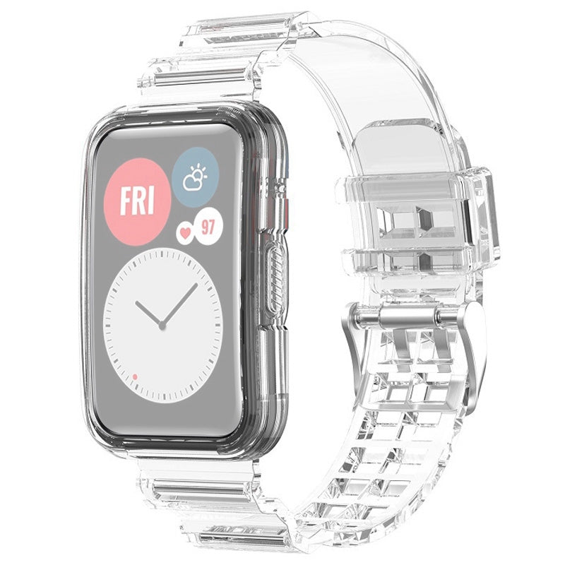 For Huawei Watch Fit 2 Sports Soft TPU Replacement Band Strap with Protective Case