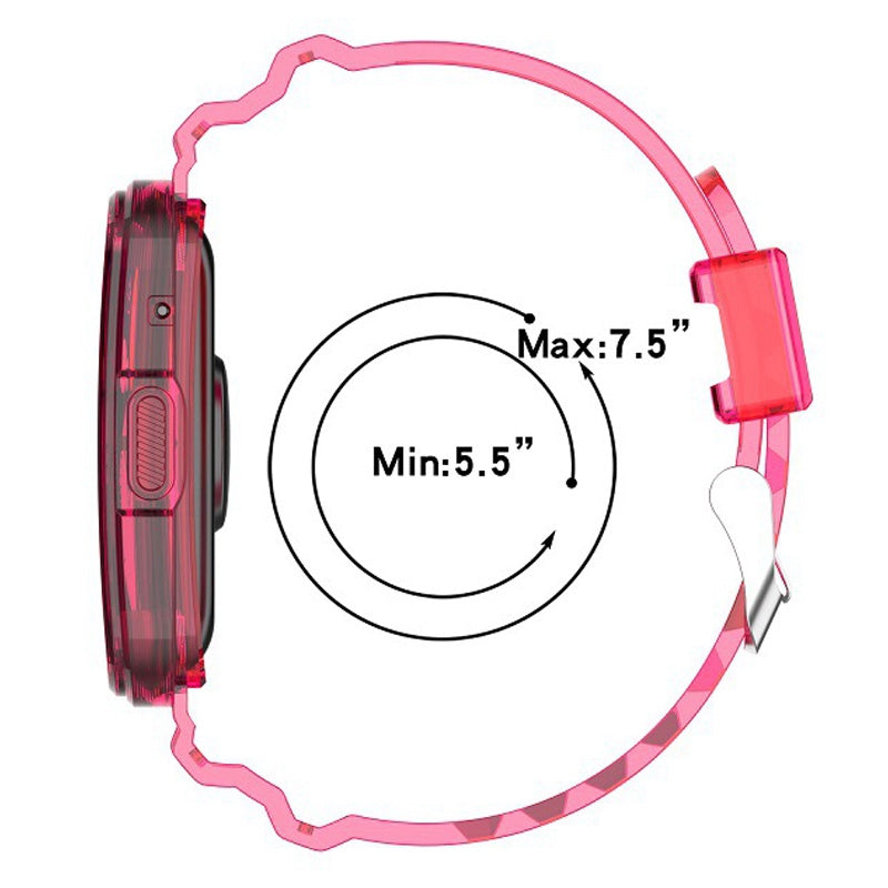 For Huawei Watch Fit 2 Sports Soft TPU Replacement Band Strap with Protective Case