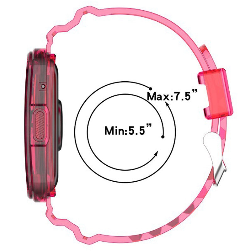 For Huawei Watch Fit 2 Sports Soft TPU Replacement Band Strap with Protective Case