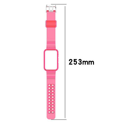For Huawei Watch Fit 2 Sports Soft TPU Replacement Band Strap with Protective Case