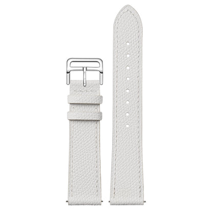 XIAOMI YOUPIN for Haylou LS02 / RS4 Plus LS11 20mm Watch Bands Replacement Strap Textured Genuine Leather Adjustable Wrist Strap