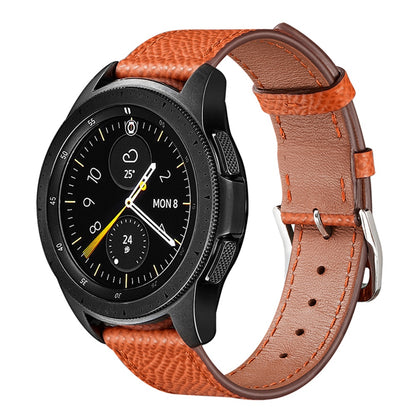 XIAOMI YOUPIN for Haylou LS02 / RS4 Plus LS11 20mm Watch Bands Replacement Strap Textured Genuine Leather Adjustable Wrist Strap