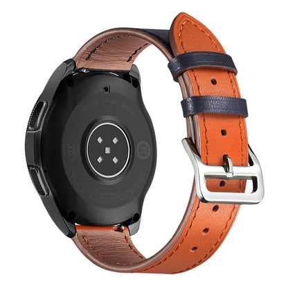 XIAOMI YOUPIN for Haylou LS02 / RS4 Plus LS11 20mm Watch Bands Replacement Strap Textured Genuine Leather Adjustable Wrist Strap