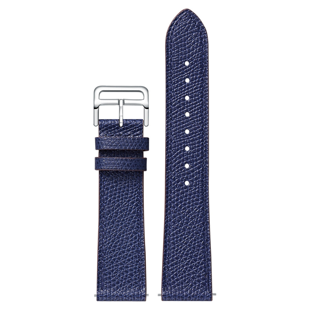 XIAOMI YOUPIN for Haylou LS02 / RS4 Plus LS11 20mm Watch Bands Replacement Strap Textured Genuine Leather Adjustable Wrist Strap