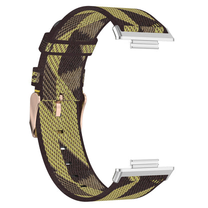 For Huawei Watch Fit 2 Watch Strap with Buckle Nylon Wrist Band Sports Watch 20mm Quick Release Watchband