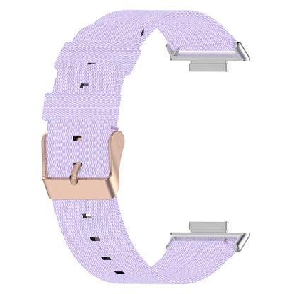 For Huawei Watch Fit 2 Watch Strap with Buckle Nylon Wrist Band Sports Watch 20mm Quick Release Watchband