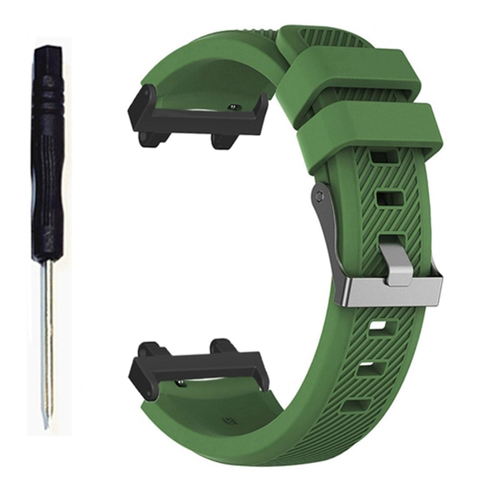 For Huami Amazfit T-Rex 2 Twill Texture Watch Band Replacement Watch Strap Universal 22mm Silicone Watchband