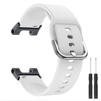 For Huami Amazfit T-Rex  /  T-Rex Pro  /  Ares, Universal 22mm Watch Band Silicone Watch Strap Replacement Watchband with Square Buckle
