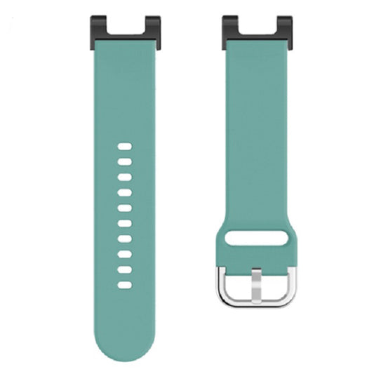 For Huami Amazfit T-Rex  /  T-Rex Pro  /  Ares, Universal 22mm Watch Band Silicone Watch Strap Replacement Watchband with Square Buckle
