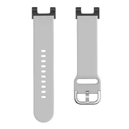 For Huami Amazfit T-Rex  /  T-Rex Pro  /  Ares, Universal 22mm Watch Band Silicone Watch Strap Replacement Watchband with Square Buckle
