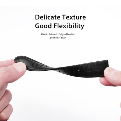 DUX DUCIS For Samsung Galaxy Watch3 41mm / Watch Active / Watch Active2 40mm / Huawei Watch GT 3 42mm PU Leather Watch Strap 20mm Replacement Business Bands Wristband