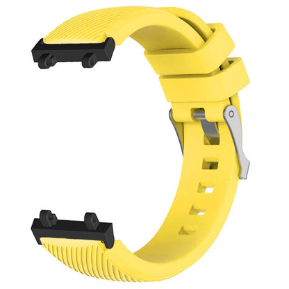 For Huami Amazfit T-Rex 2 Twill Design Adjustable Silicone Watchband Smart Watch Replacement Strap